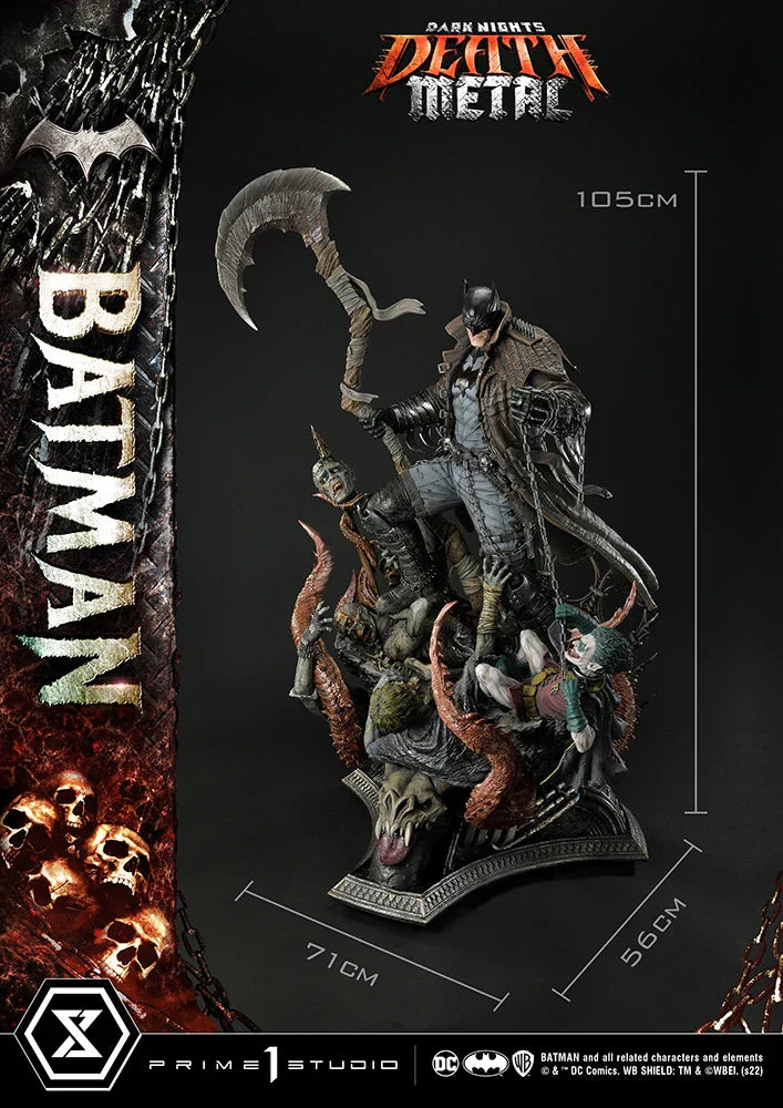 DEATH METAL BATMAN 1:3 Maßstab Statue von Prime 1 Studio