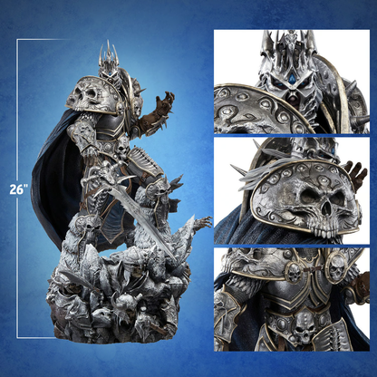 Lichkönig Arthas Menethil Statue von Activision Blizzard