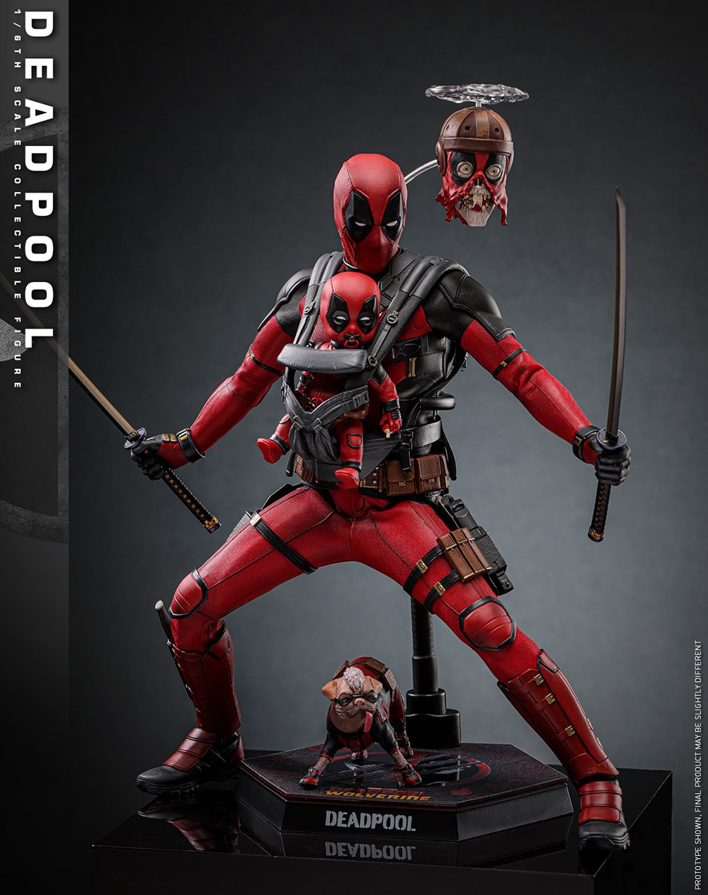 DEADPOOL Sixth Scale Figur von Hot Toys