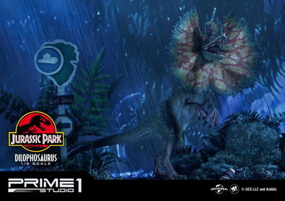 Jurassic Park Dilophosaurus Bonus-Version von Prime 1 Studio