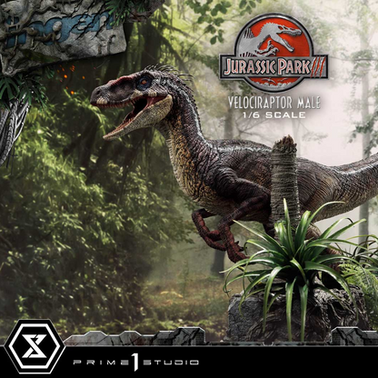 Jurassic Park III Velociraptor Männlich Bonusversion
