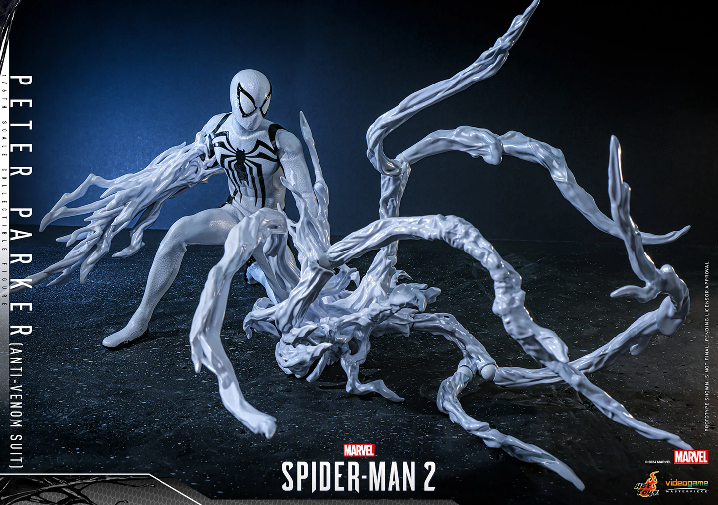 PETER PARKER (ANTI VENOM ANZUG) Sechster Maßstab Figur von Hot Toys