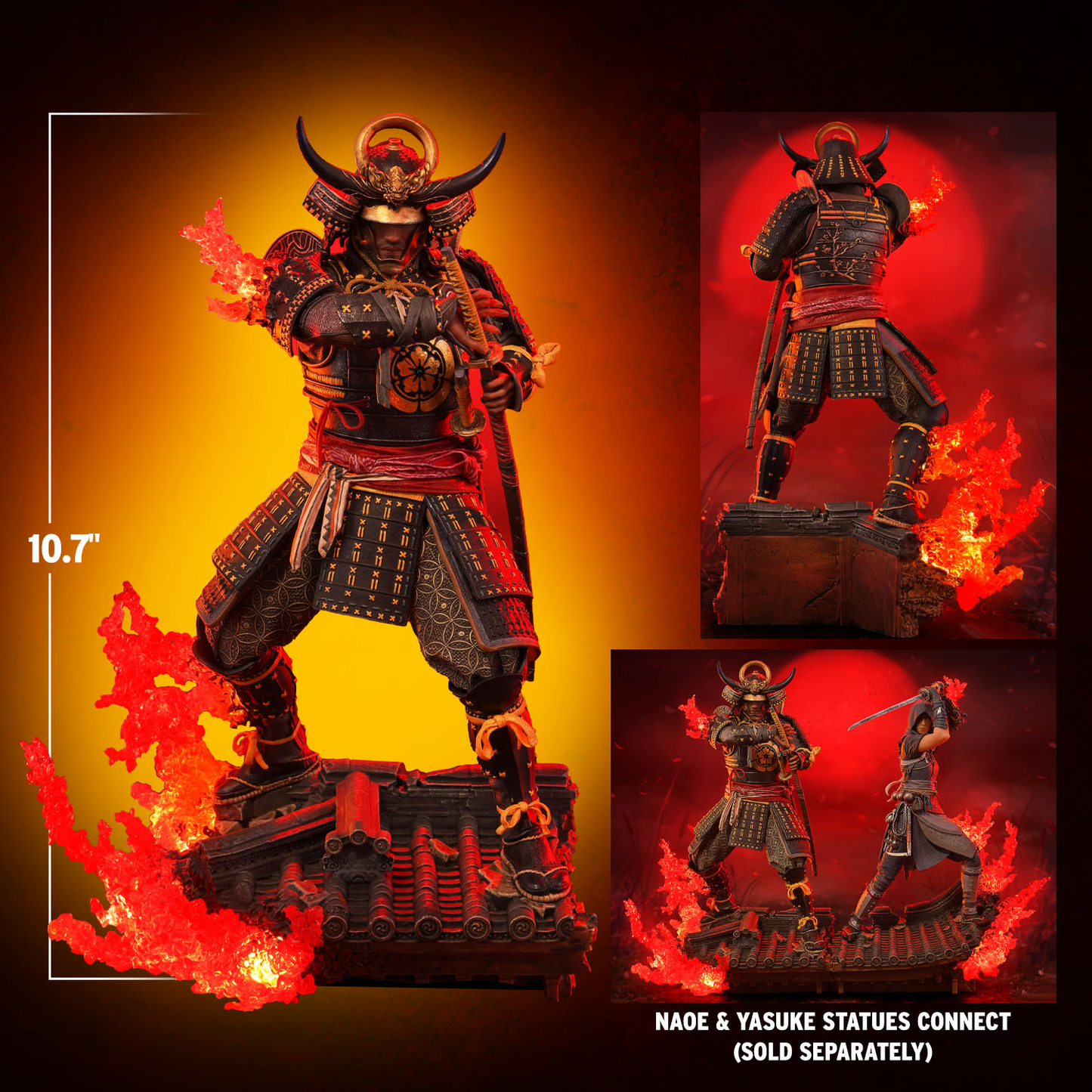 Yasuke (Assassin's Creed Shadows) Statue von PureArts