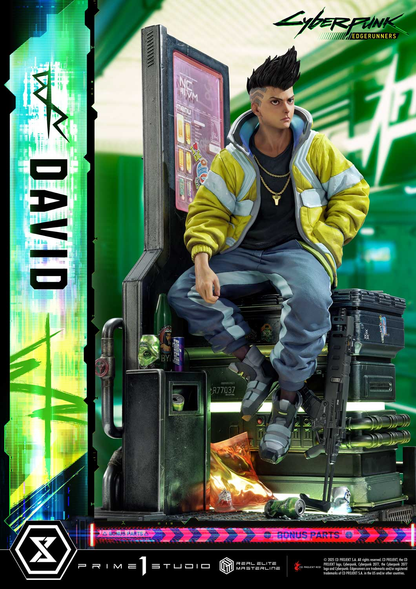 Cyberpunk Edgerunners David DX Bonus Version von Prime 1 Studio
