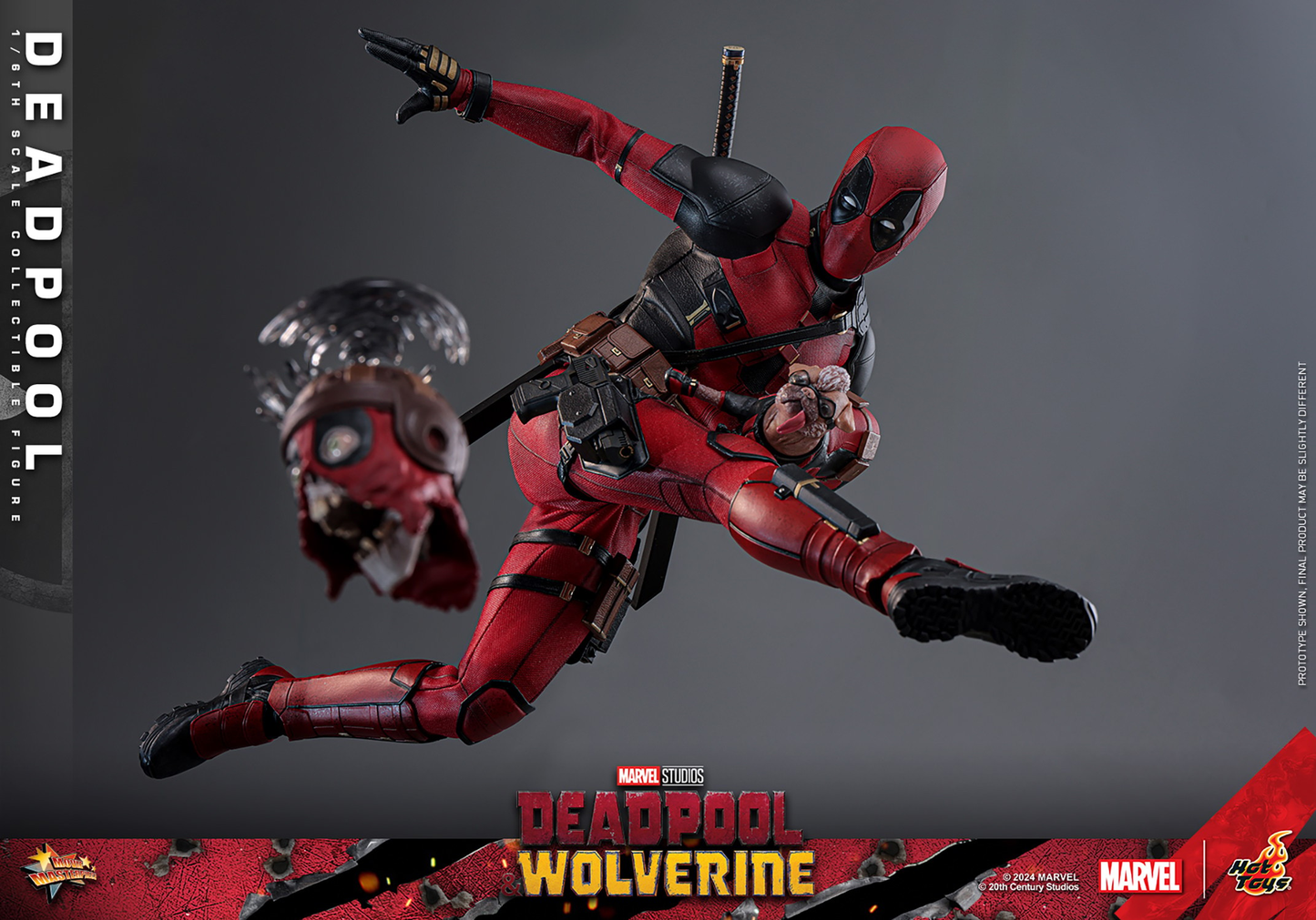 DEADPOOL Sixth Scale Figur von Hot Toys