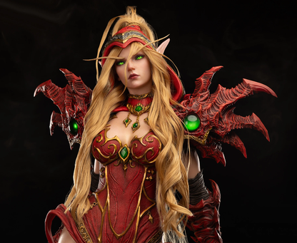 World of Warcraft Valeera Sanguinar Statue von Infinity Studio