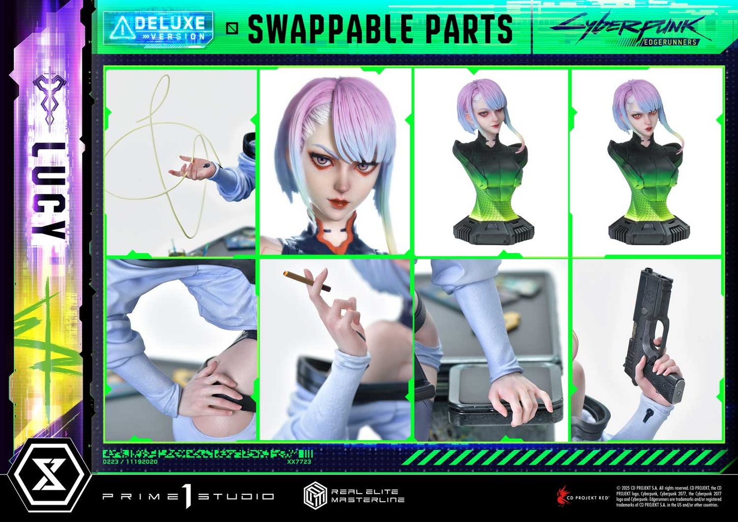 Cyberpunk Edgerunners Lucy DX Bonus-Version von Prime 1 Studio