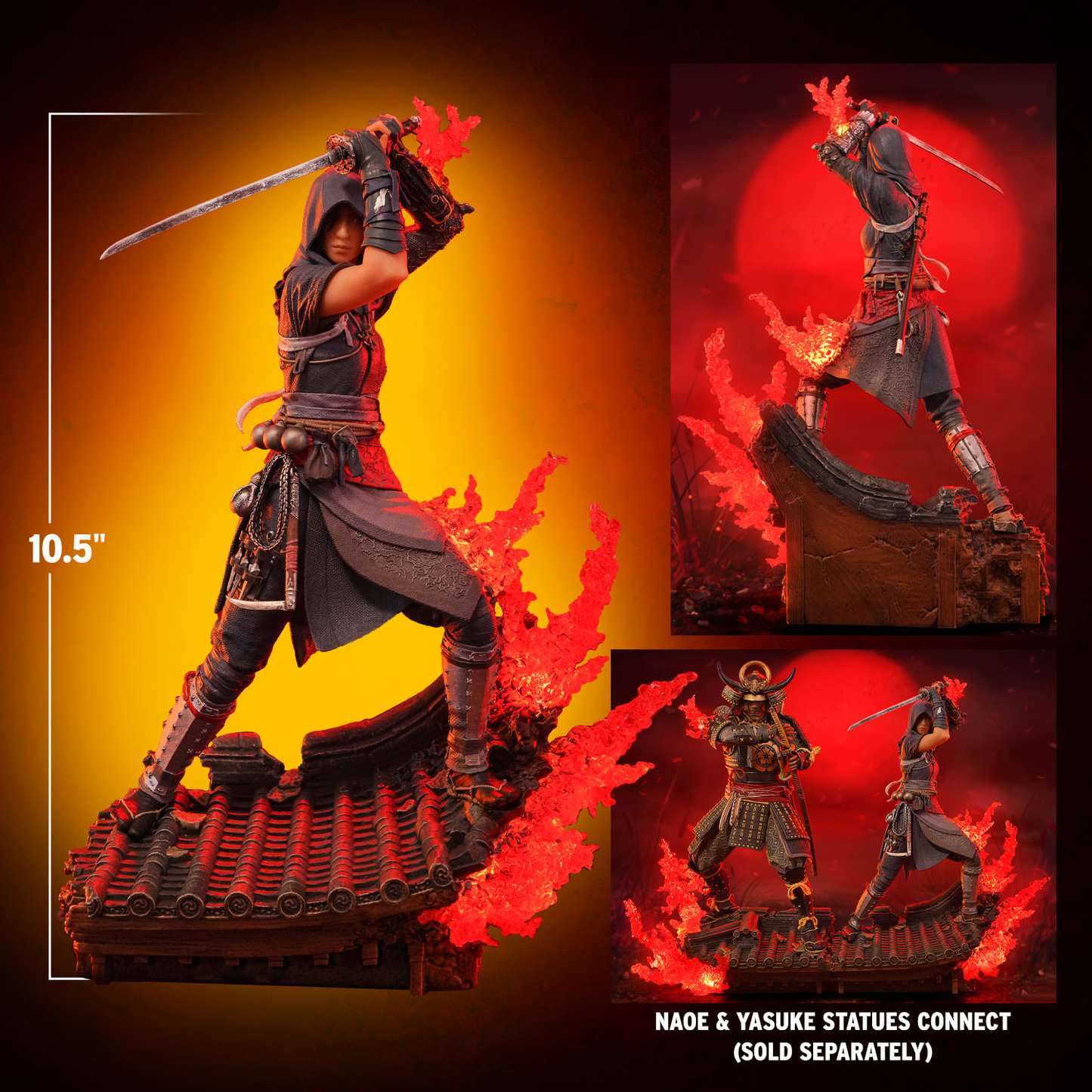 Naoe (Assassin's Creed Shadows) Statue von PureArts