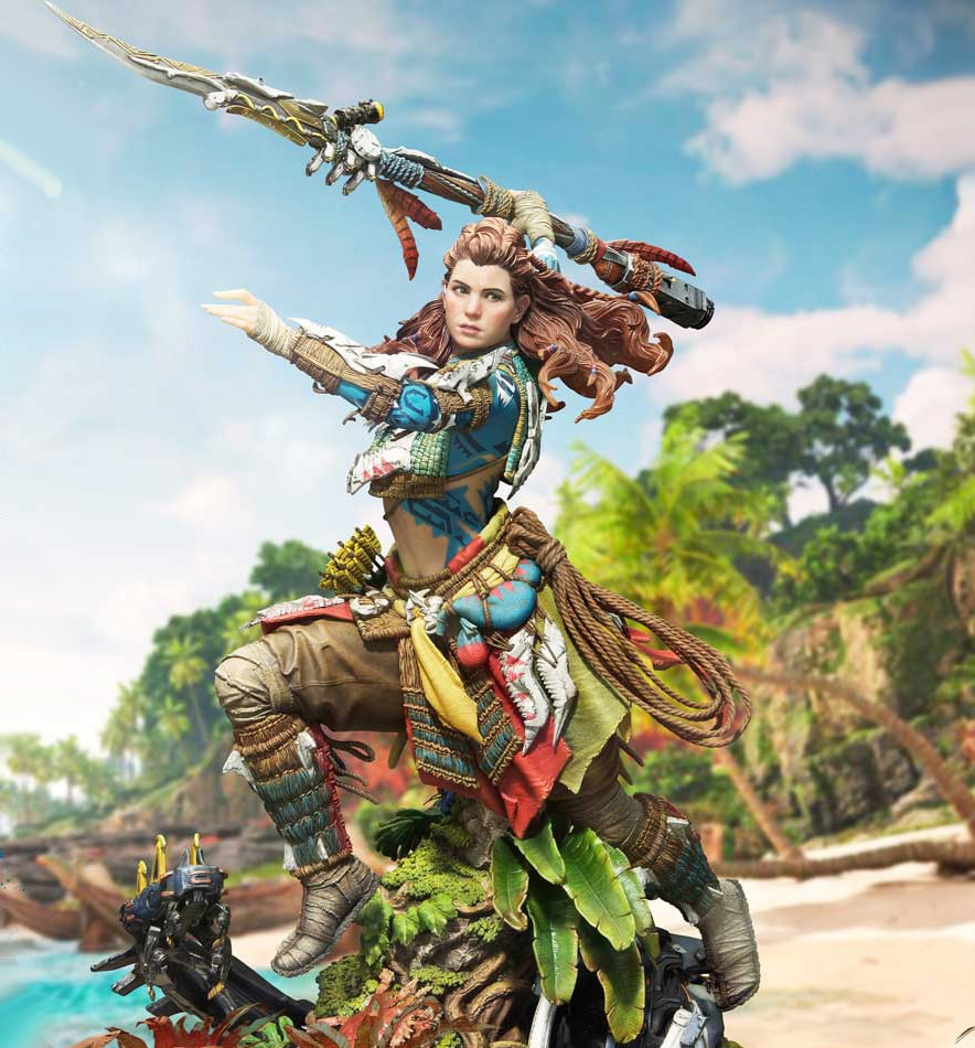 Horizon Zero Dawn Aloy Tenakth Dragoon Rüstungs-Bonusversion von Prime 1 Studio