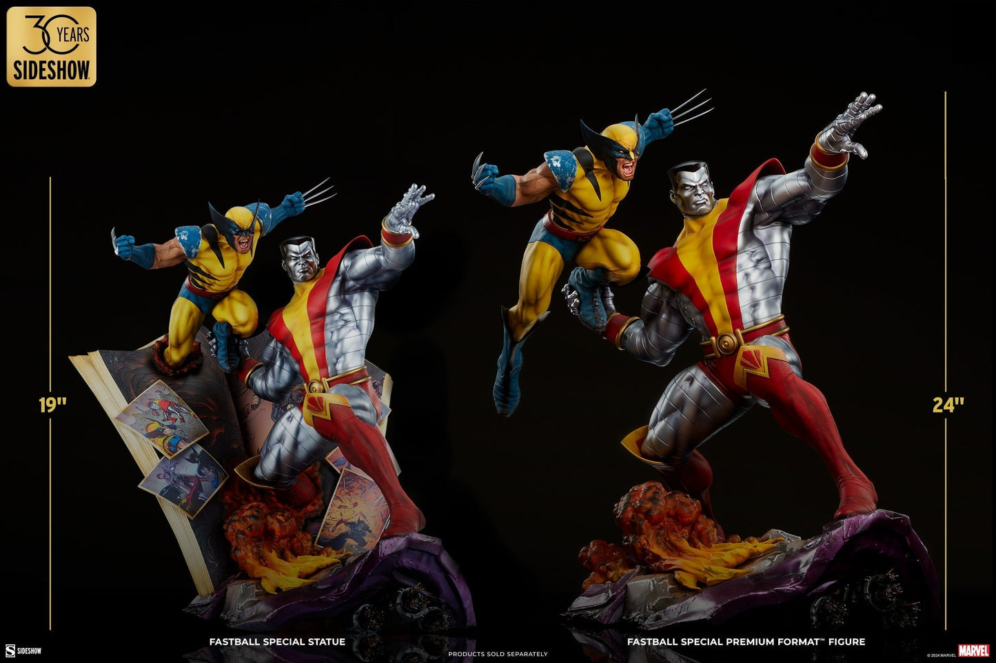 Fastball Special: Colossus und Wolverine Premium Format™ Figur von Sideshow Collectibles