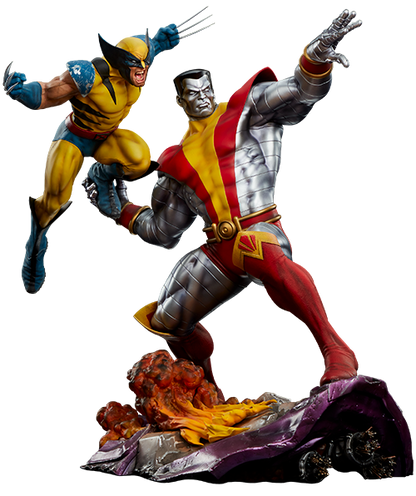 Fastball Special: Colossus und Wolverine Premium Format™ Figur von Sideshow Collectibles