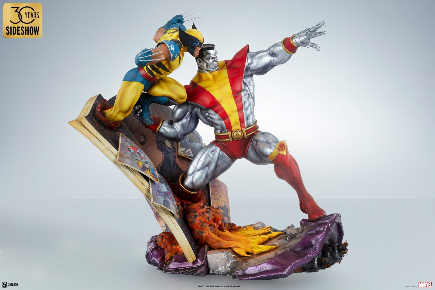 Fastball Special: Colossus und Wolverine Statue von Sideshow Collectibles