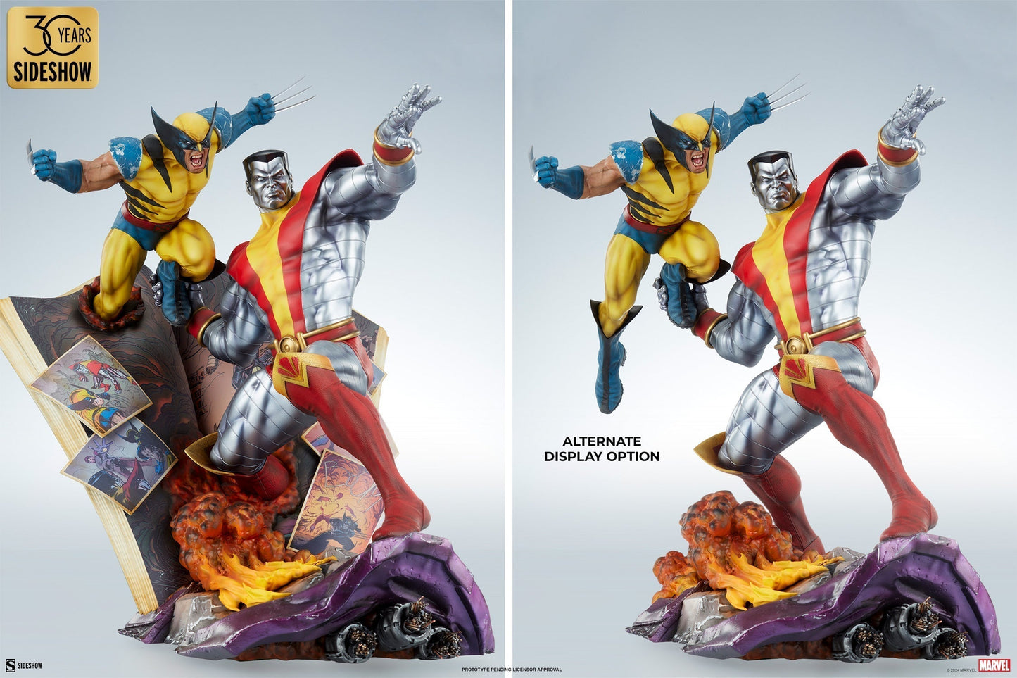 Fastball Special: Colossus und Wolverine Statue von Sideshow Collectibles