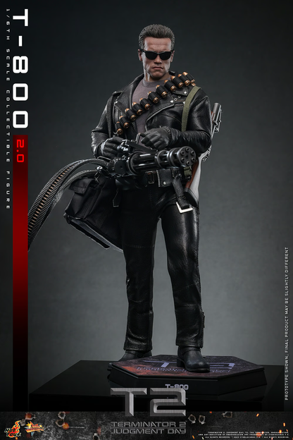 T-800 (2.0) Sechster Maßstab Figur von Hot Toys