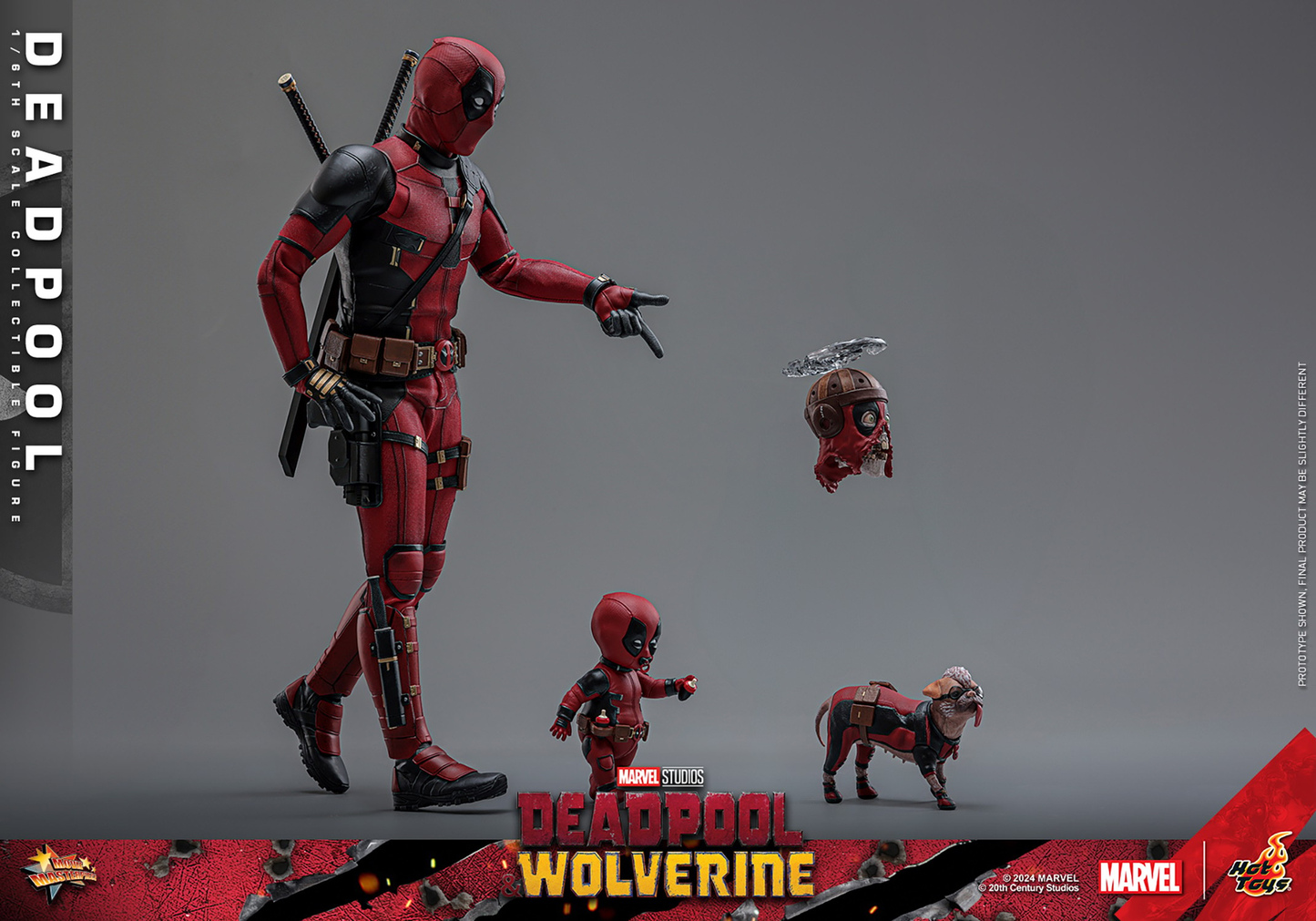 DEADPOOL Sixth Scale Figur von Hot Toys