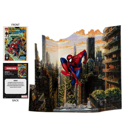 Spider-Man #6 1:10 Maßstab Posed Figur mit Szene
