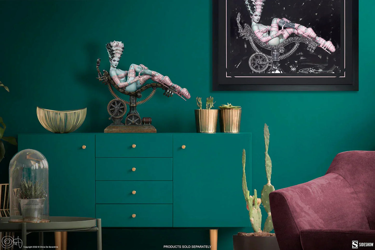 FRANKIE REBORN Statue von Sideshow Collectibles