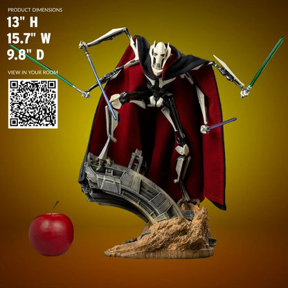GENERAL GRIEVOUS DELUXE 1:10 Maßstab Statue von Iron Studios