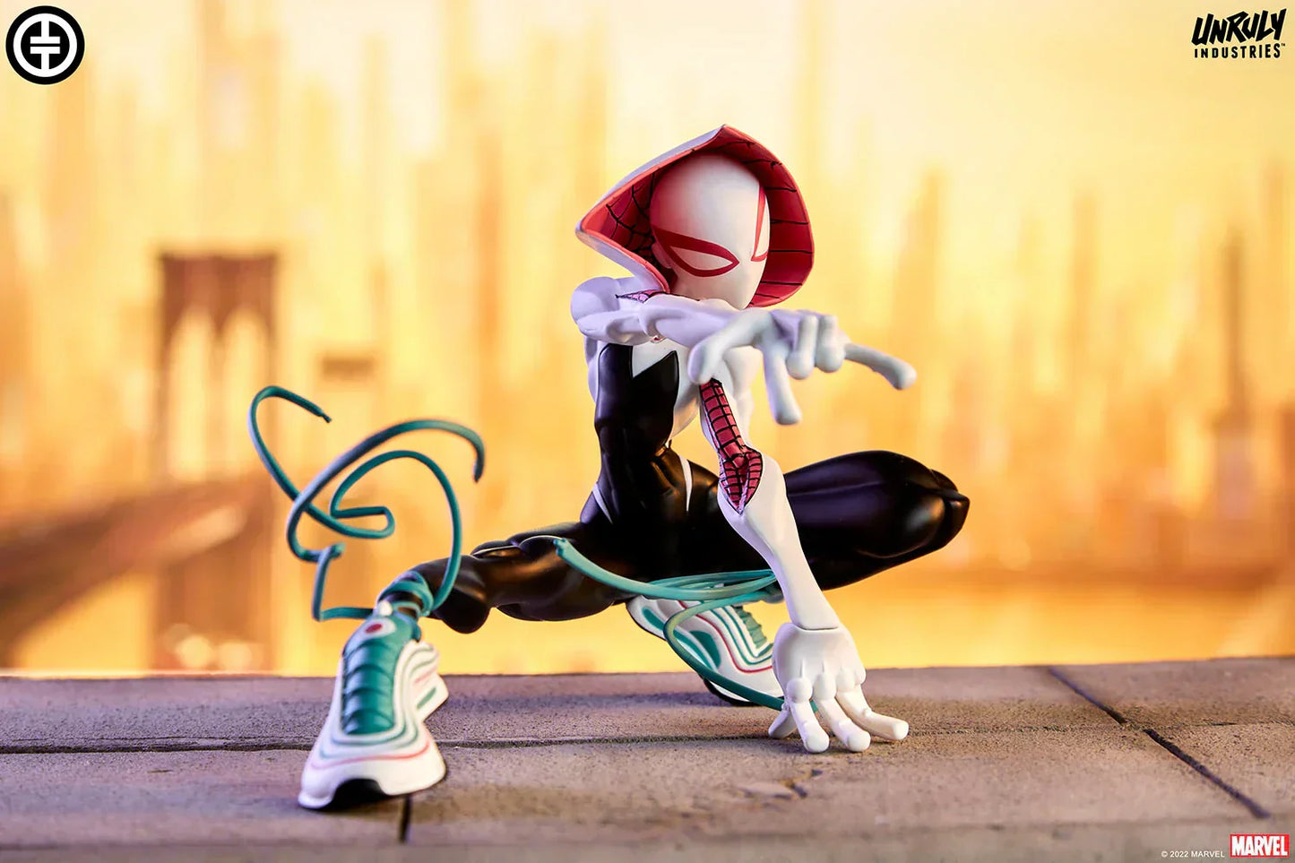 GHOST-SPIDER Designer Sammlerstatuette von Unruly Industries