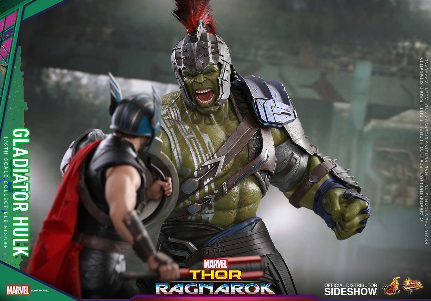 GLADIATOR HULK Sechster Maßstab Figur von Hot Toys