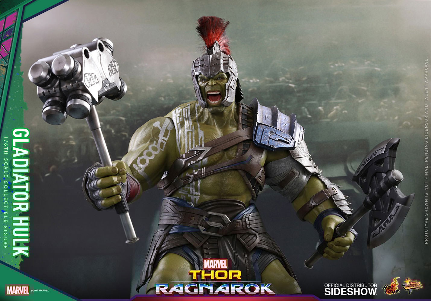 GLADIATOR HULK Sechster Maßstab Figur von Hot Toys