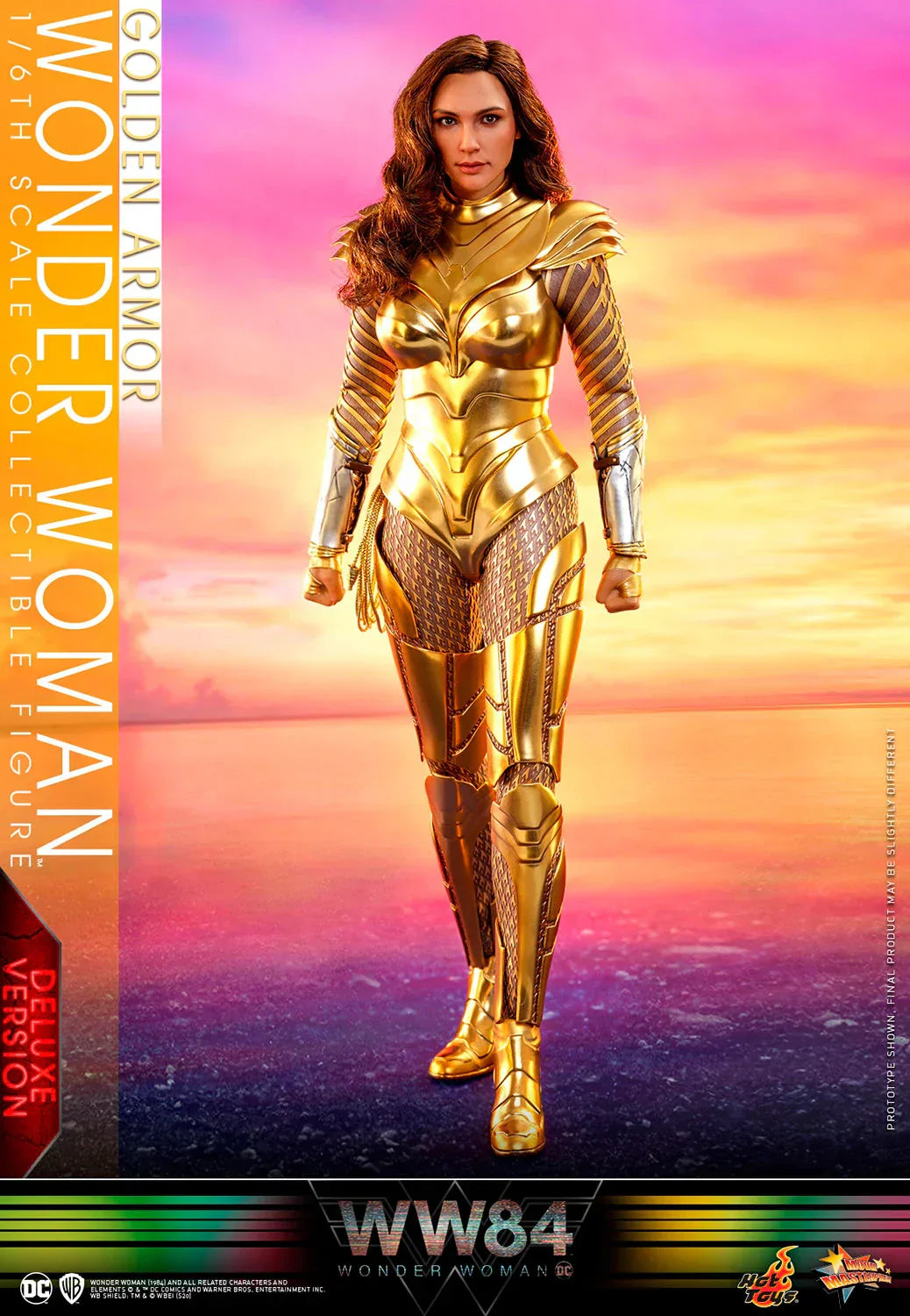 GOLDENE RÜSTUNG WONDER WOMAN (DELUXE) Sechster Maßstab Figur von Hot Toys