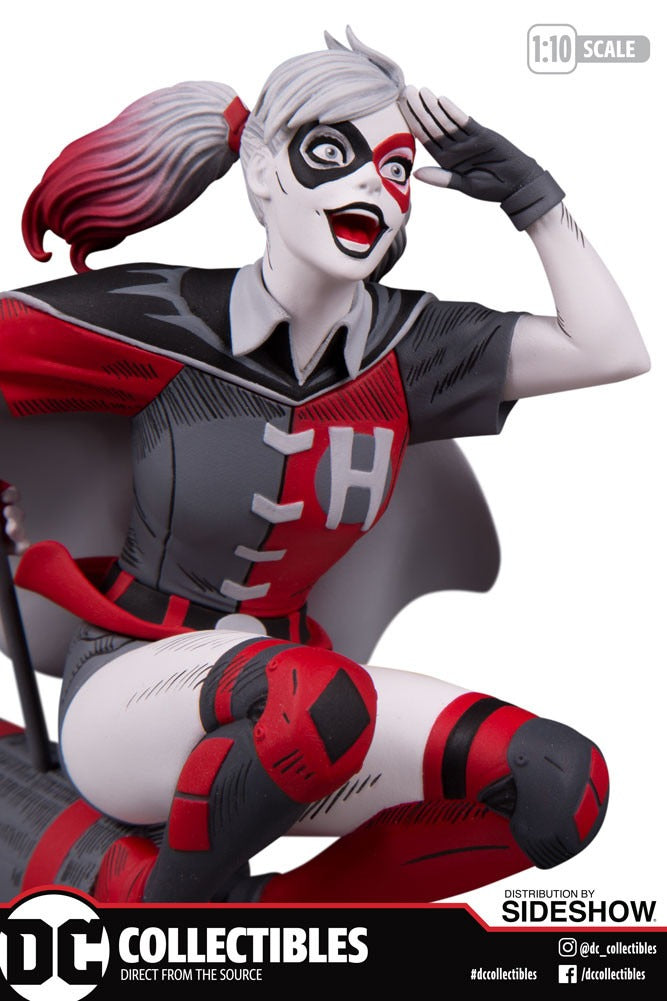 Harley Quinn - Rot, Weiß & Schwarz Statue von DC Collectibles