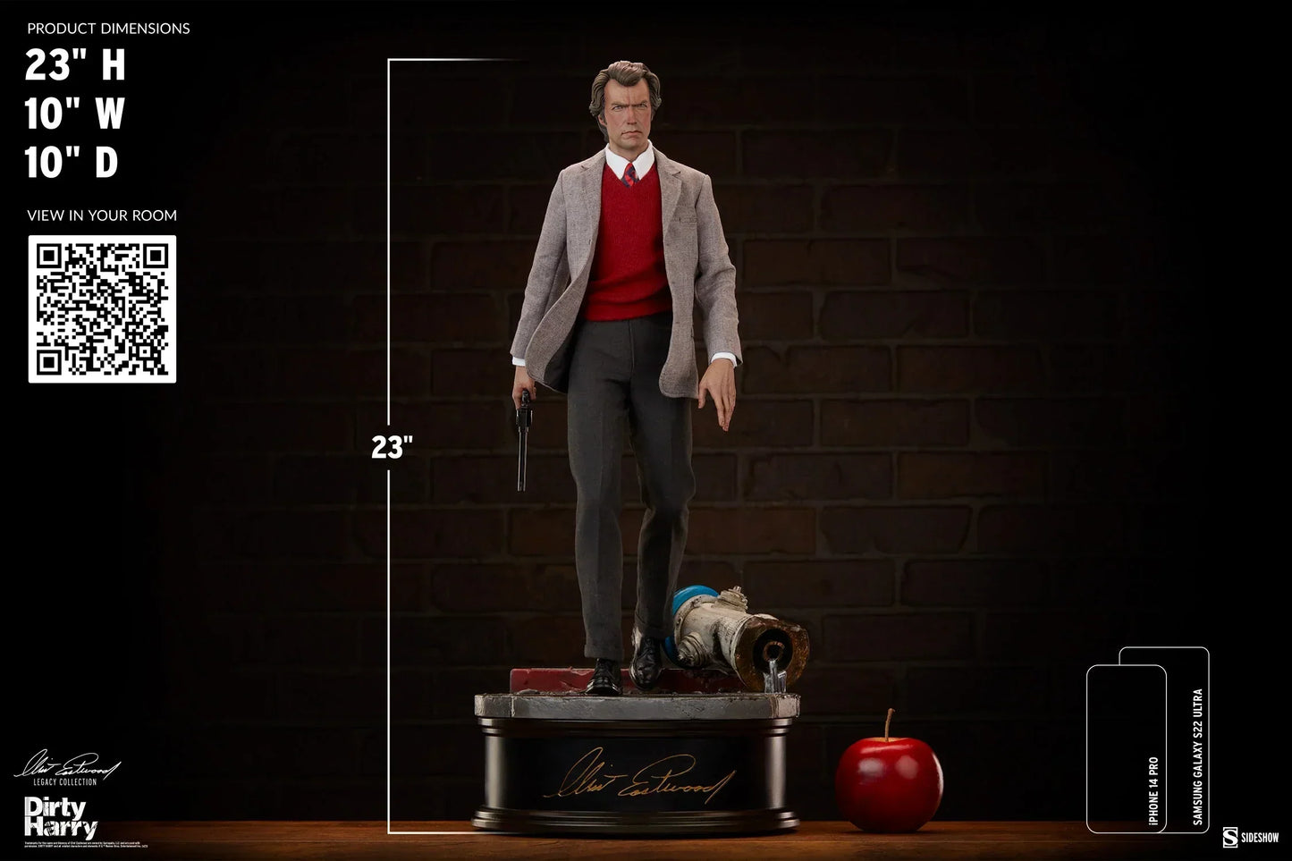 HARRY CALLAHAN Premium Format Figur von Sideshow Collectibles
