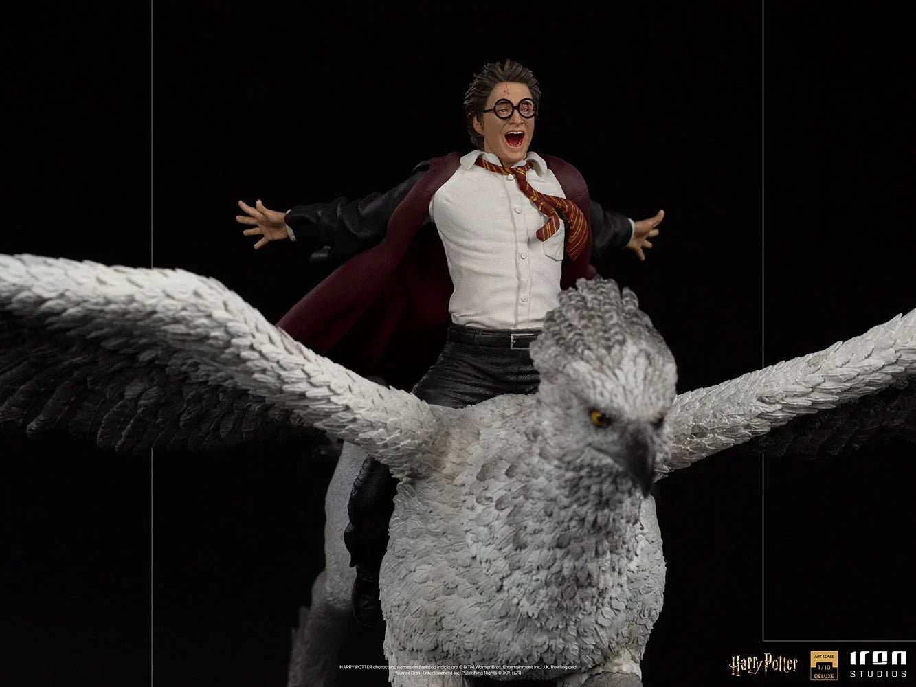 Harry Potter & Buckbeak von Iron Studios