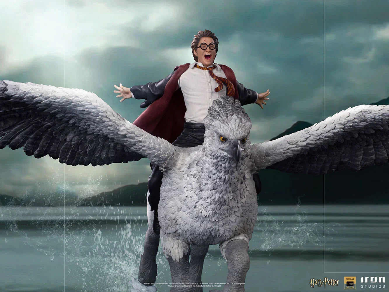 Harry Potter & Buckbeak von Iron Studios
