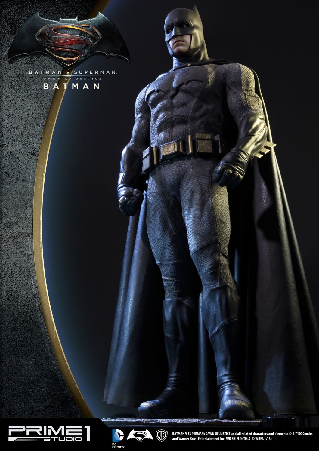 Batman v Superman: Dawn of Justice (Film) Batman Statue von Prime1 Studios