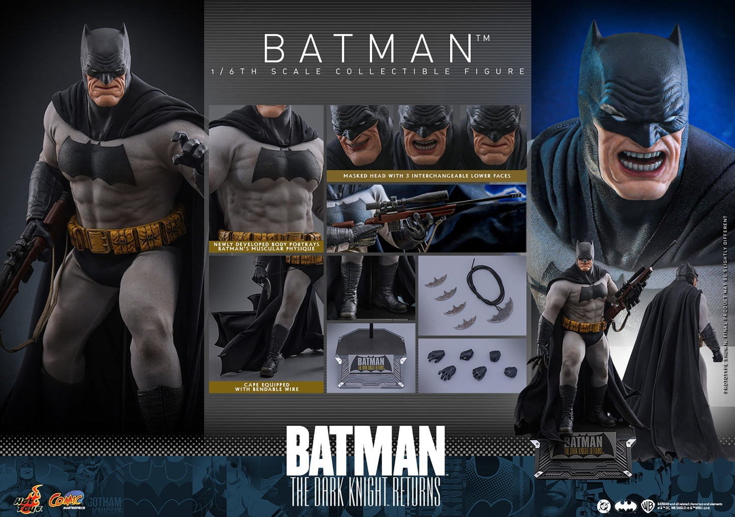 Batman: The Dark Knight Returns 1/6 Figur von Hot Toys