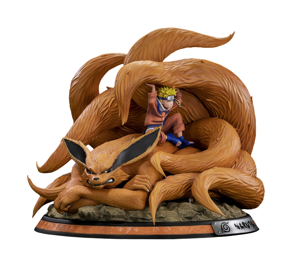 Naruto und Kyubi Statue von Tsume