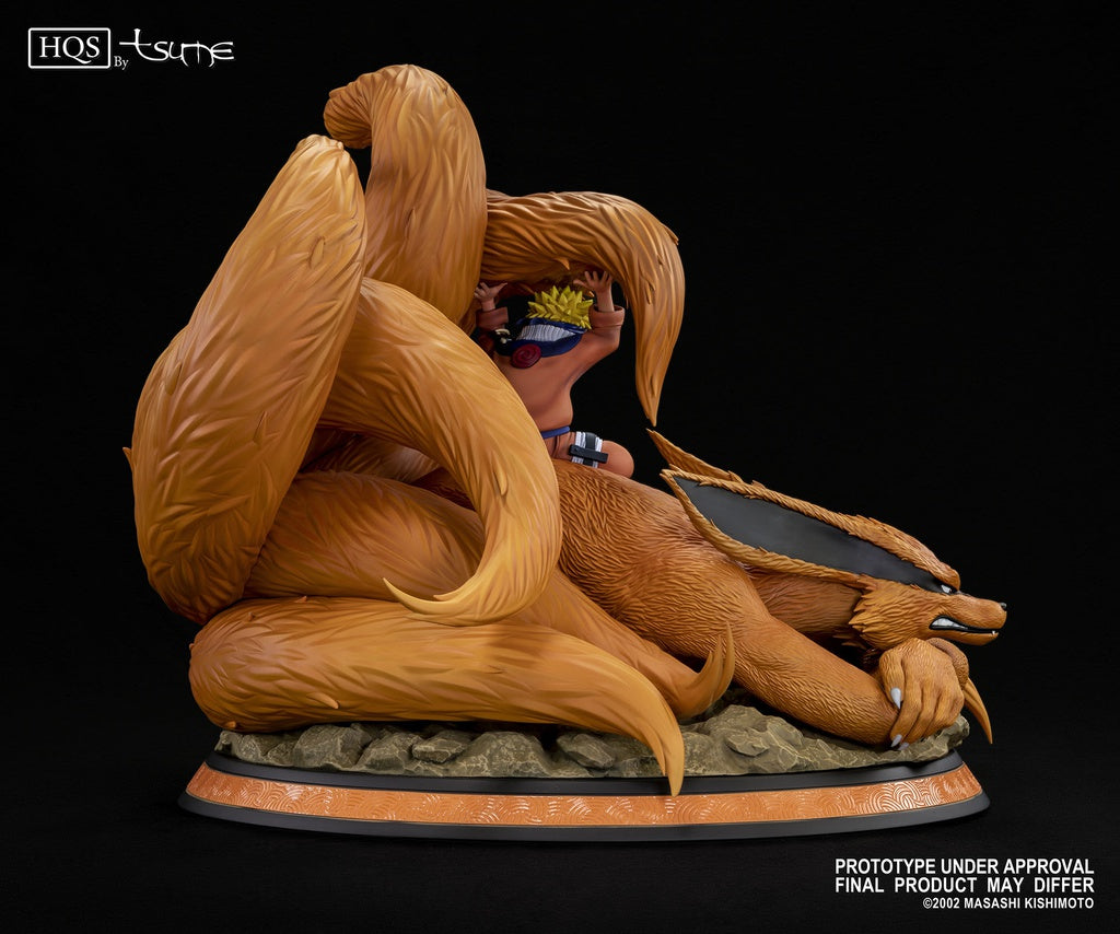 Naruto und Kyubi Statue von Tsume