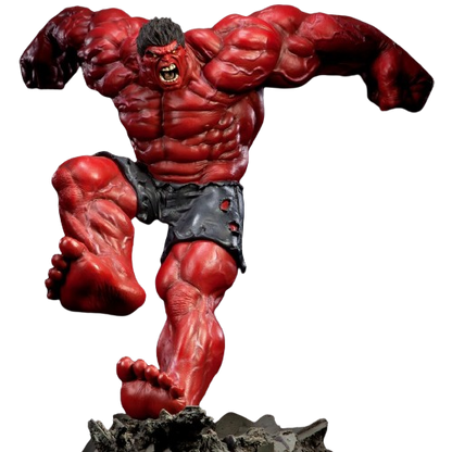 RED HULK Polystone Statue von Sideshow Collectibles