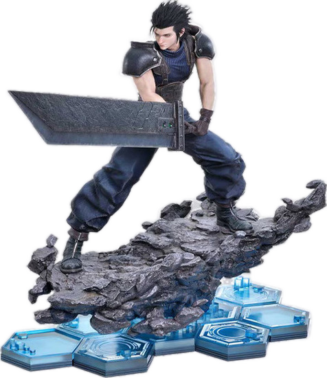 FINAL FANTASY VII REBIRTH 1/4 Maßstab Zack Fair Deluxe Version Statue von Prime1 Studios