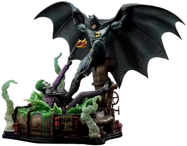 BATMAN VS. THE JOKER (DELUXE VERSION) 1:3 Maßstab Statue von Prime 1 Studio