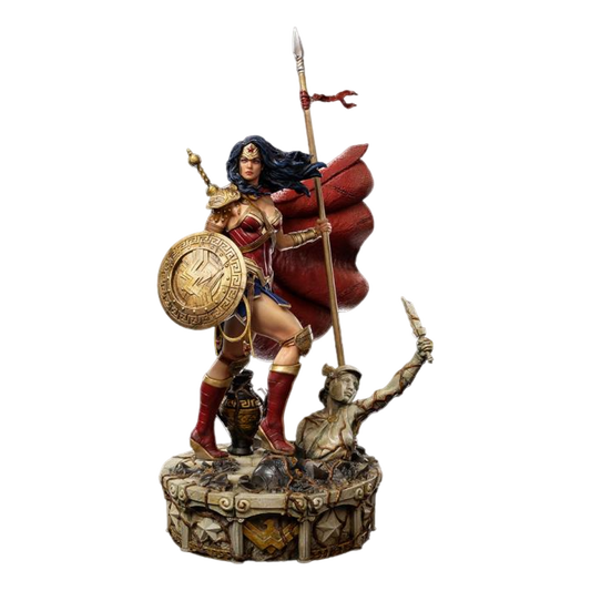 Wonder Woman Unleashed Deluxe DC Comics Art Scale 1/10 Statue von Iron Studios