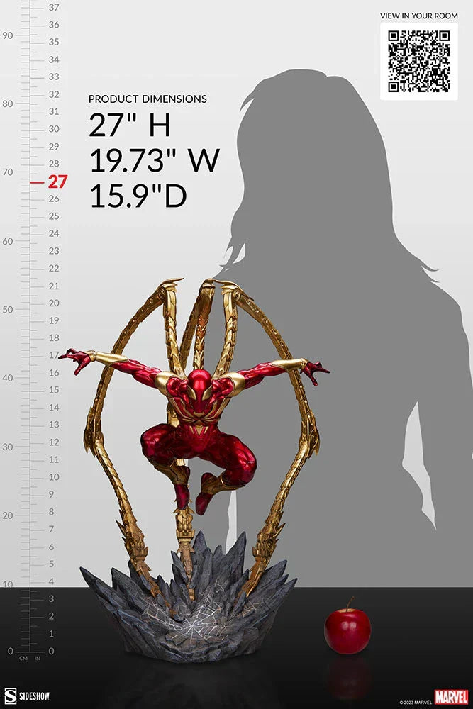 IRON SPIDER Premium Format Figur von Sideshow Collectibles