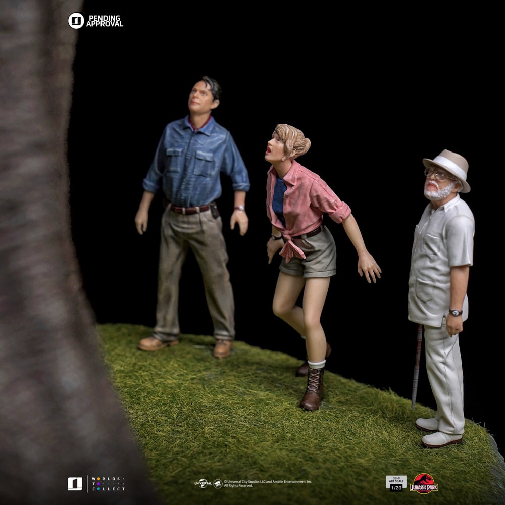 Willkommen im Jurassic Park (Sonderausgabe) Demi Art Scale 1/20 Statue von Iron Studios