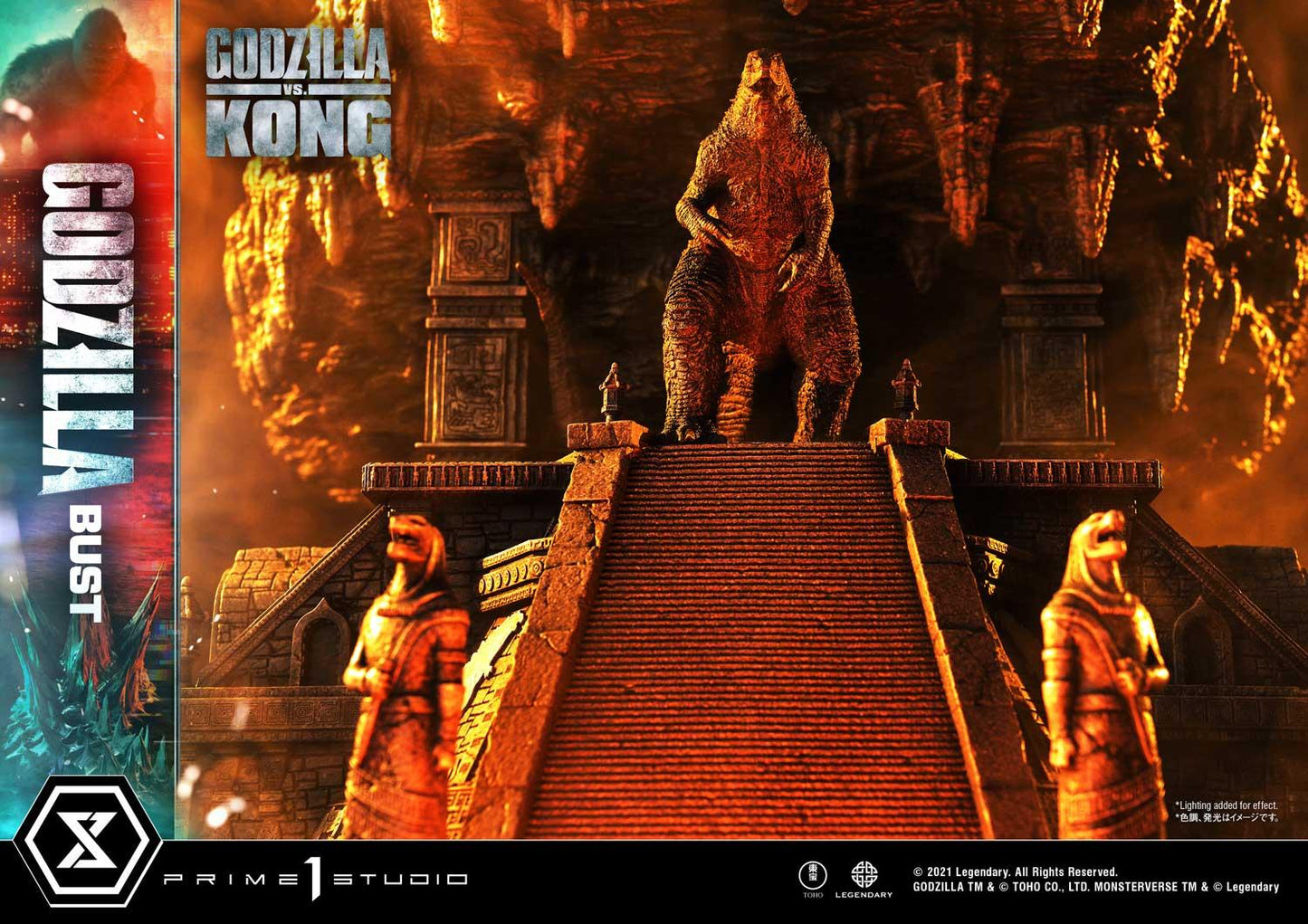 Godzilla-Büste von Prime 1 Studio