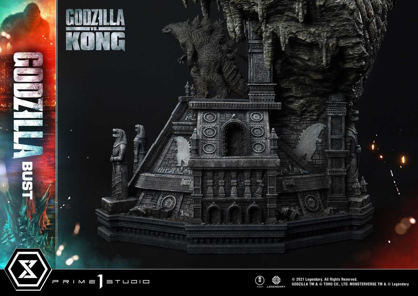 Godzilla-Büste von Prime 1 Studio