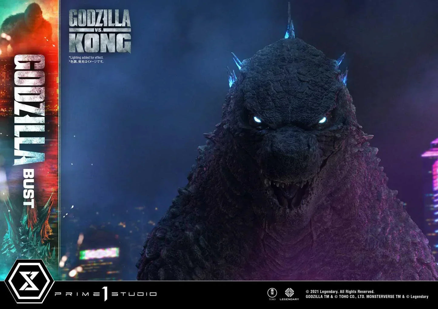 Godzilla-Büste von Prime 1 Studio