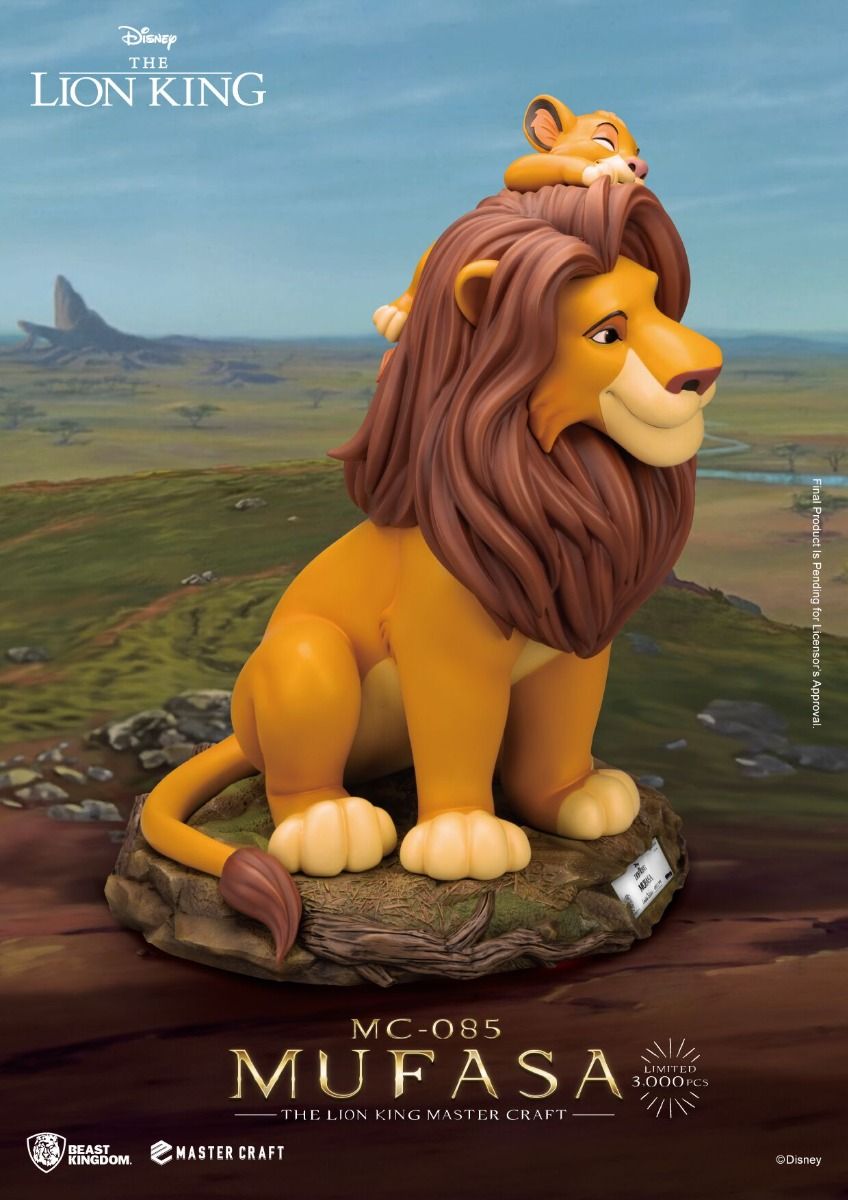 Die Meisterhafte Mufasa Statue von Beast Kingdom