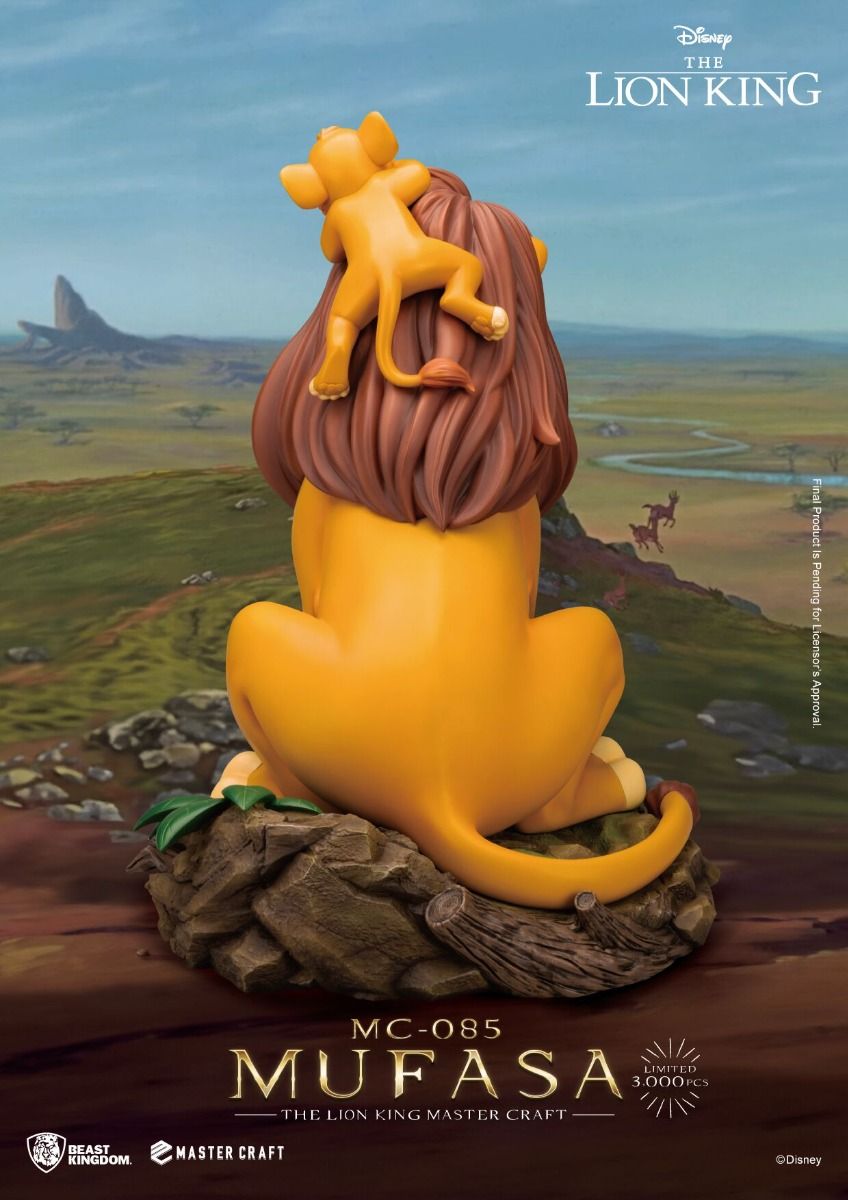 Die Meisterhafte Mufasa Statue von Beast Kingdom