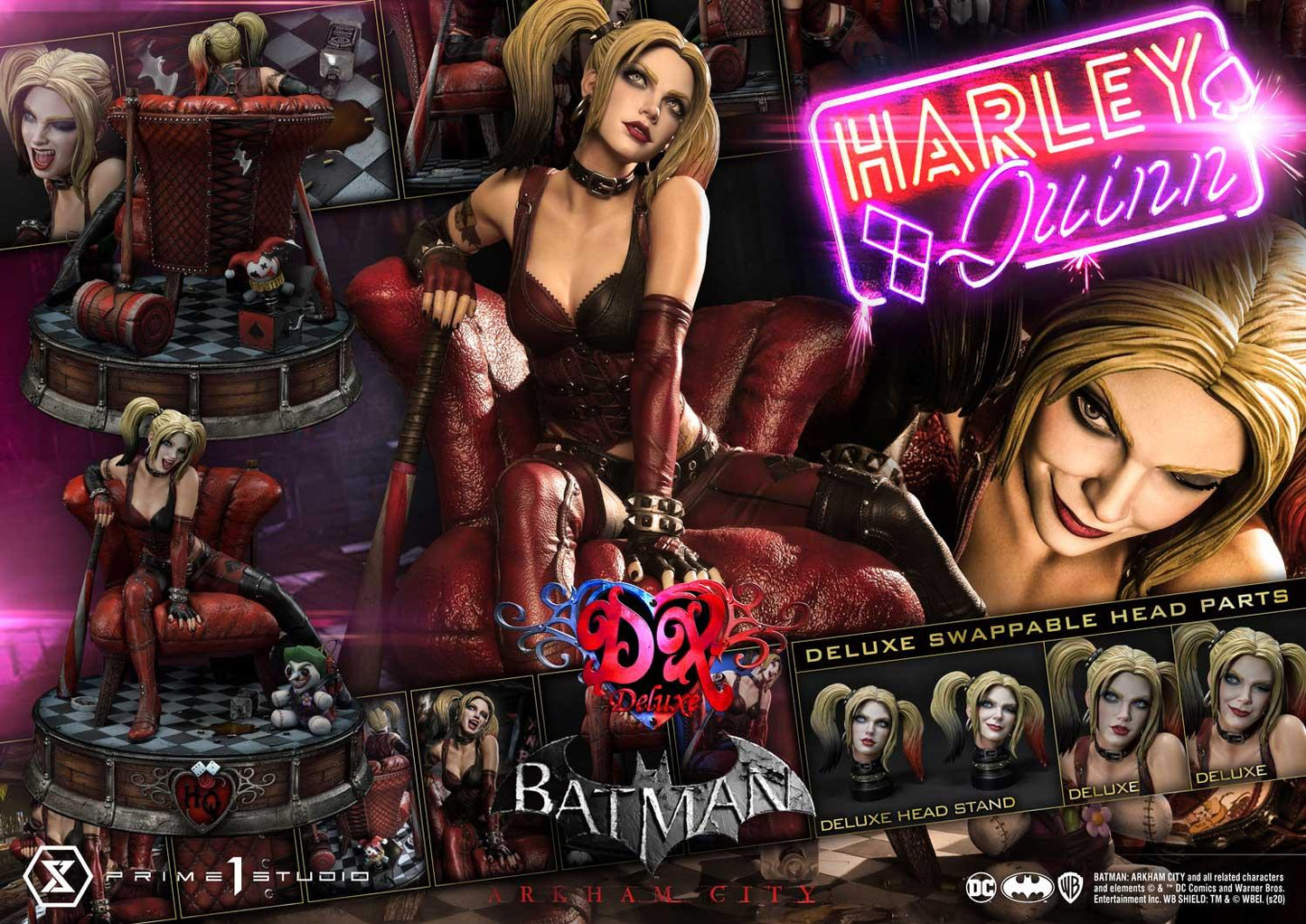 Arkham City Harley Quinn DX Bonus Version von Prime 1