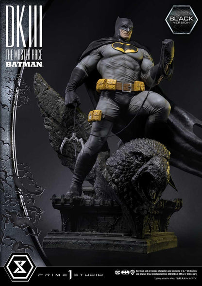 Batman Dark Knight III Die Meisterrasse (Schwarze Version) 1:3 Statue von Prime 1 Studio