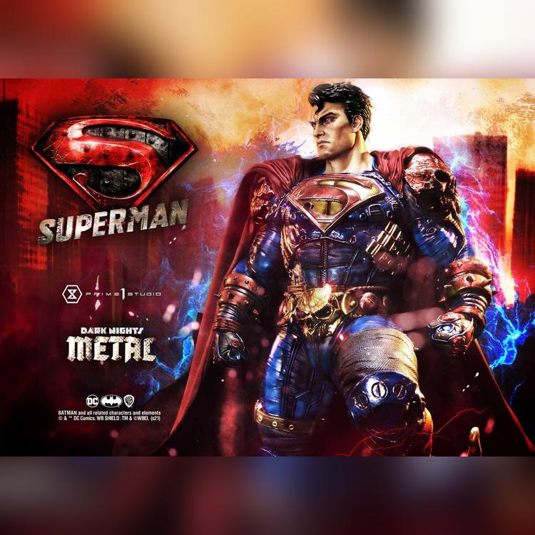 Dunkle Ritter Metall Superman 1/3 Maßstab Statue von Prime 1 Studio