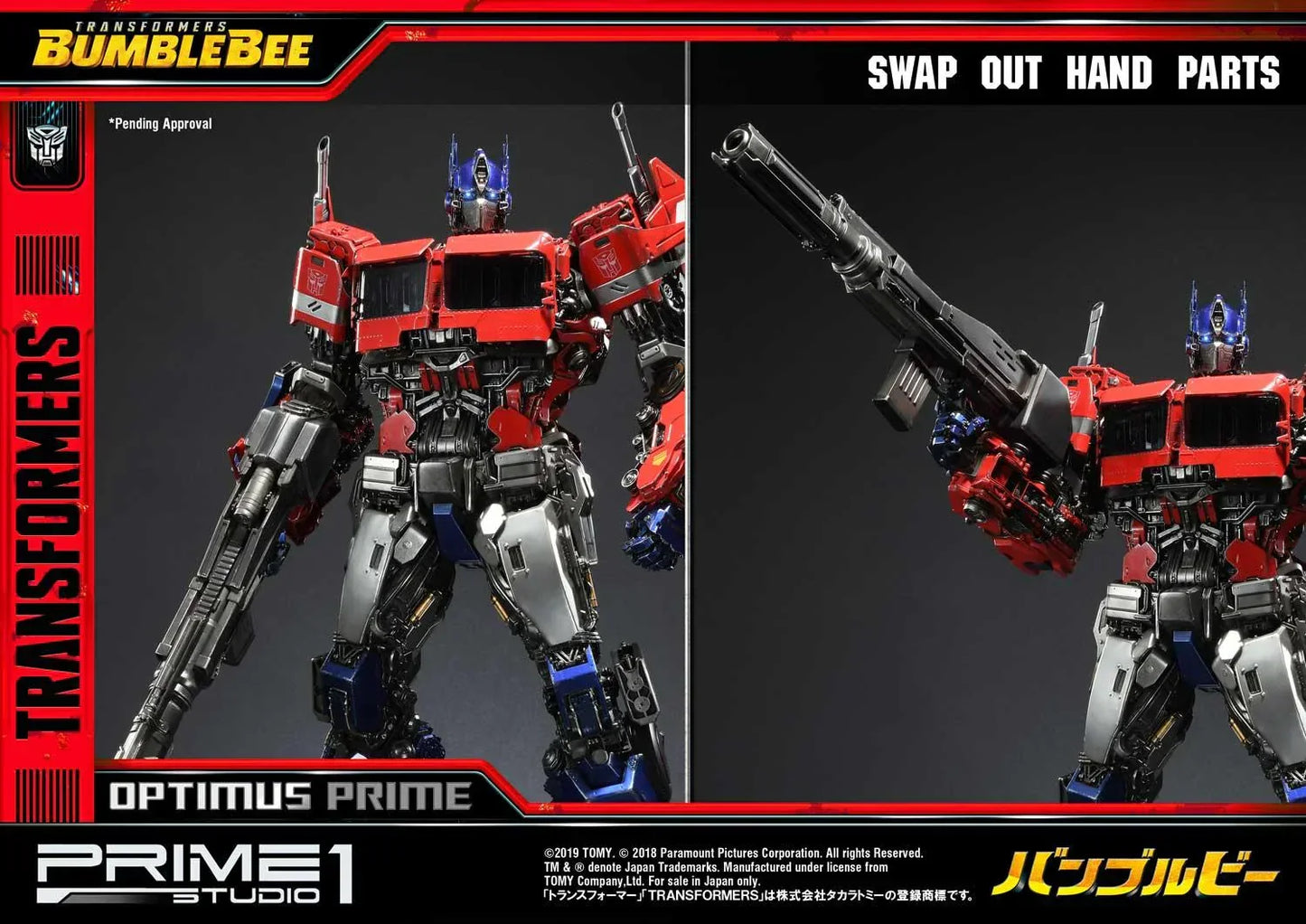 Optimus Prime Bumblebee (Film) Cybertron Edition EX Version von Prime 1 Studio