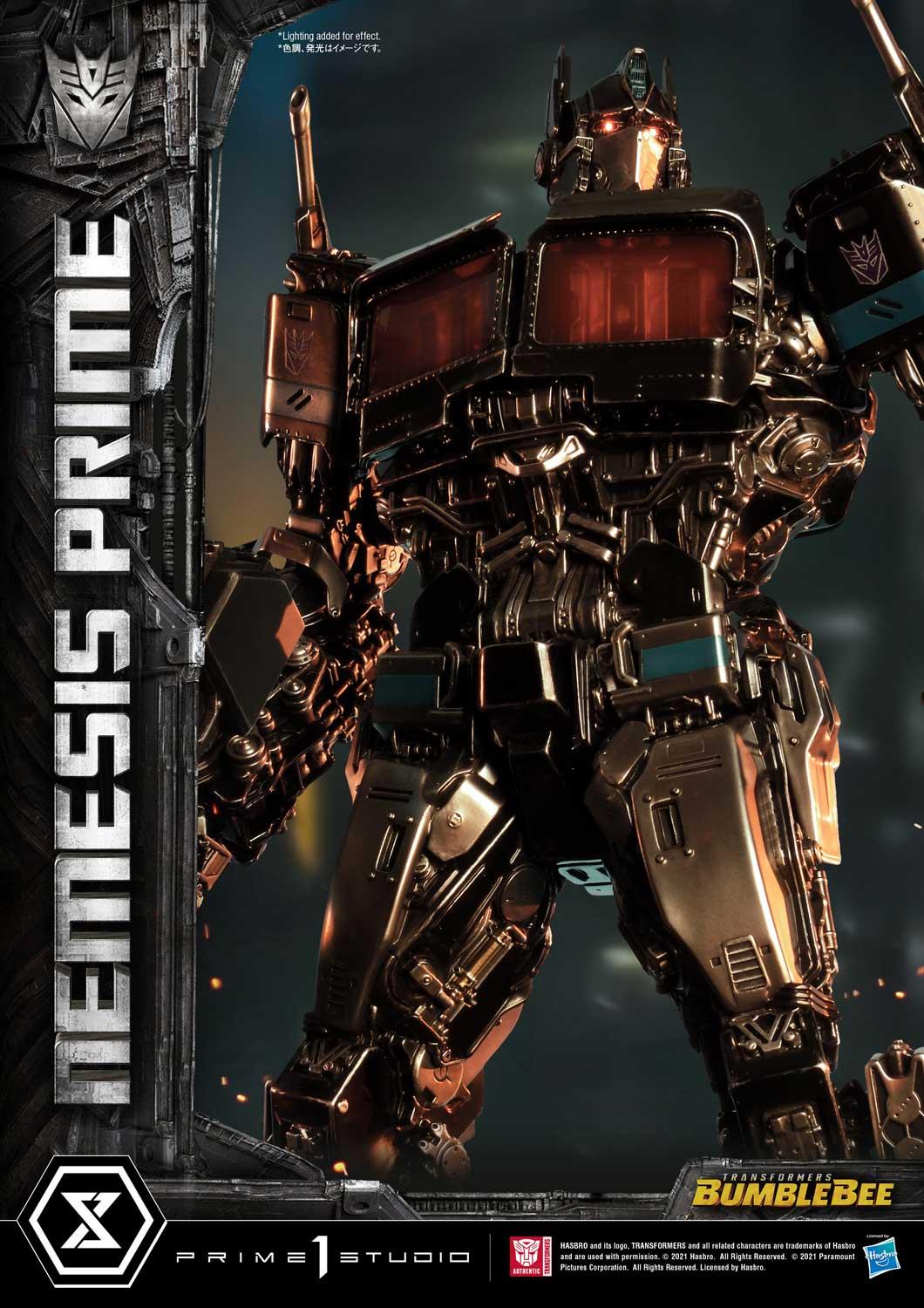 Nemesis Prime Bumblebee Film Statue von Prime 1 Studio
